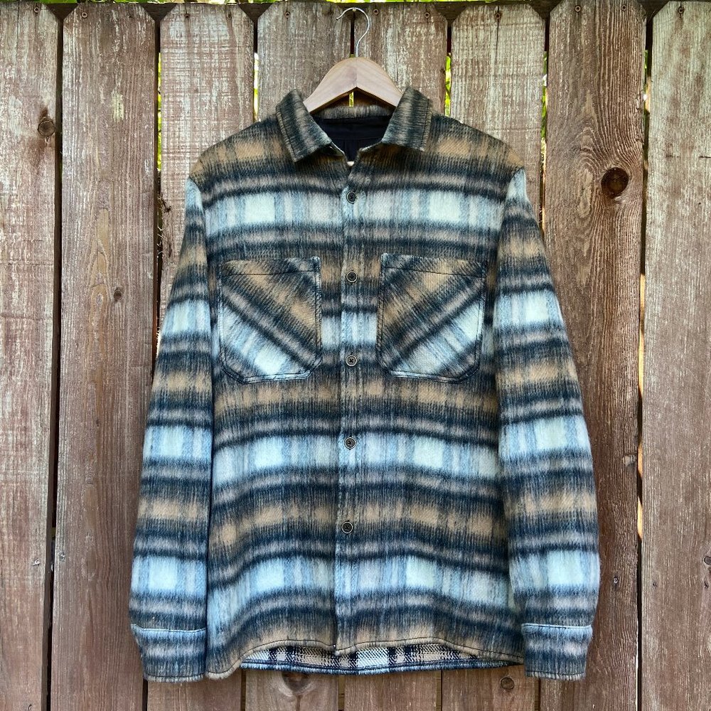 Cozy Retro Western Brushed Flannel Size Medium